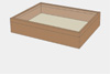 Alder wood drawer - 40 x 50 x 8 cm